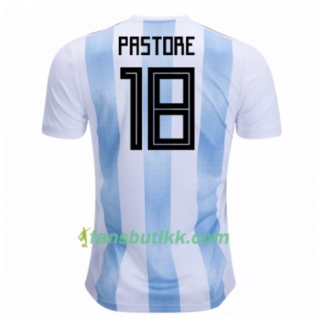 Fotball-VM 2018 Argentina drakt Pastore 18 Hjemmetrøye